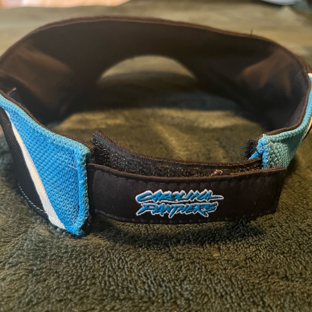 Vintage Caroline Panthers Reebok Visor